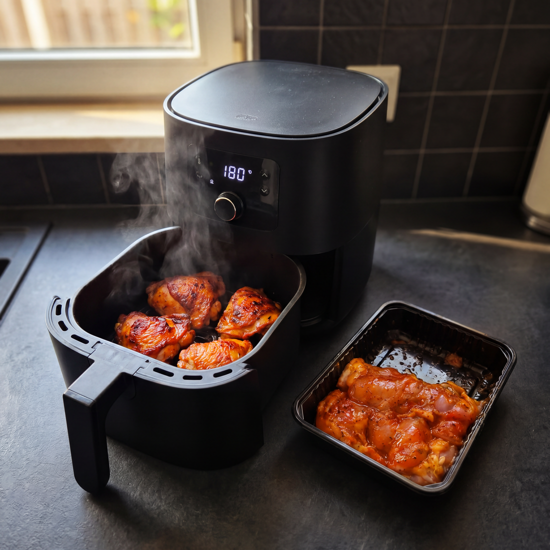 Air Fryer : réussir son poulet mariné en 10 minutes