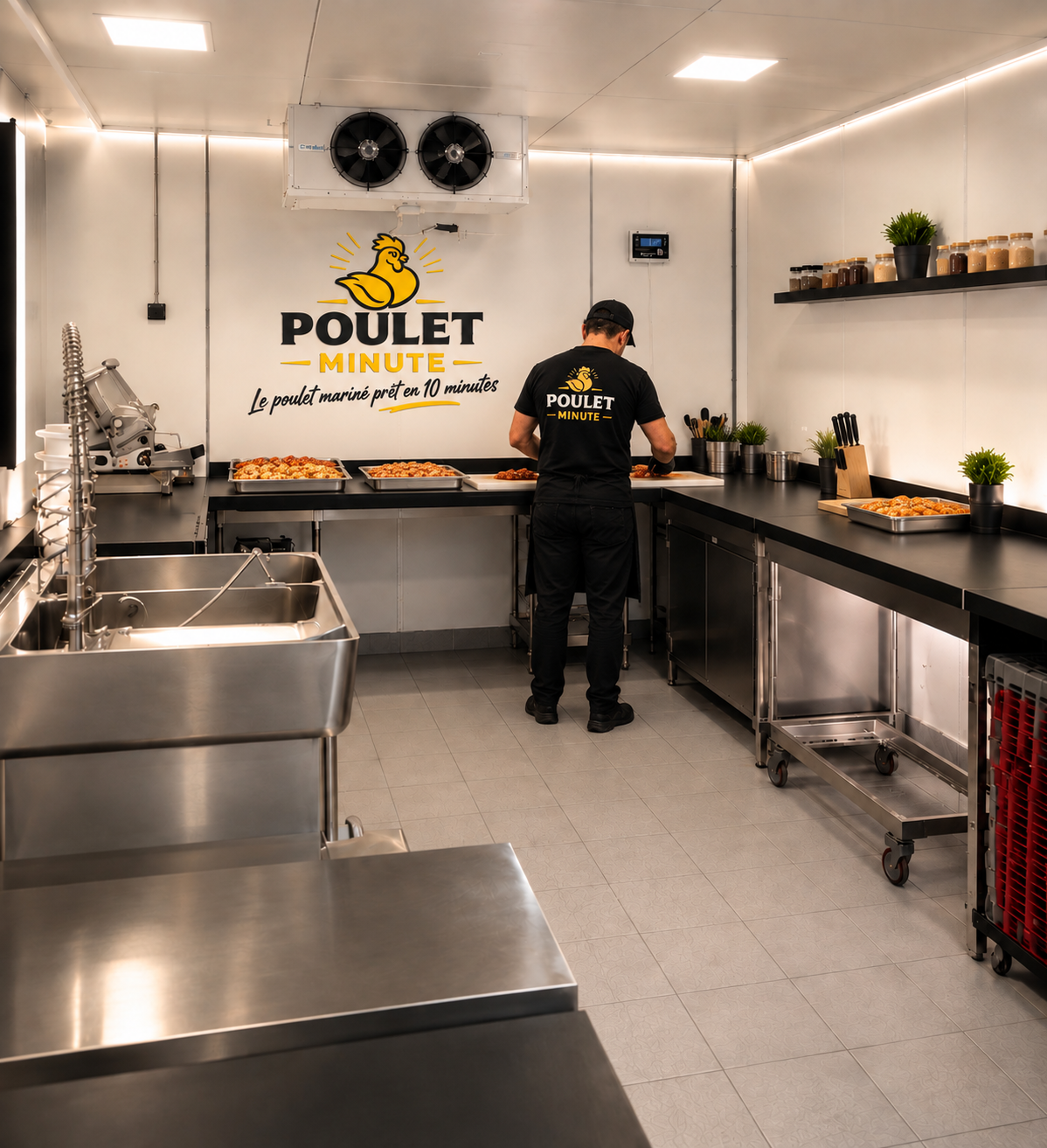 Seb, fondateur de Poulet Minute