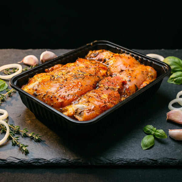 Haut de cuisse Grecque, poulet mariné frais, saveur classique